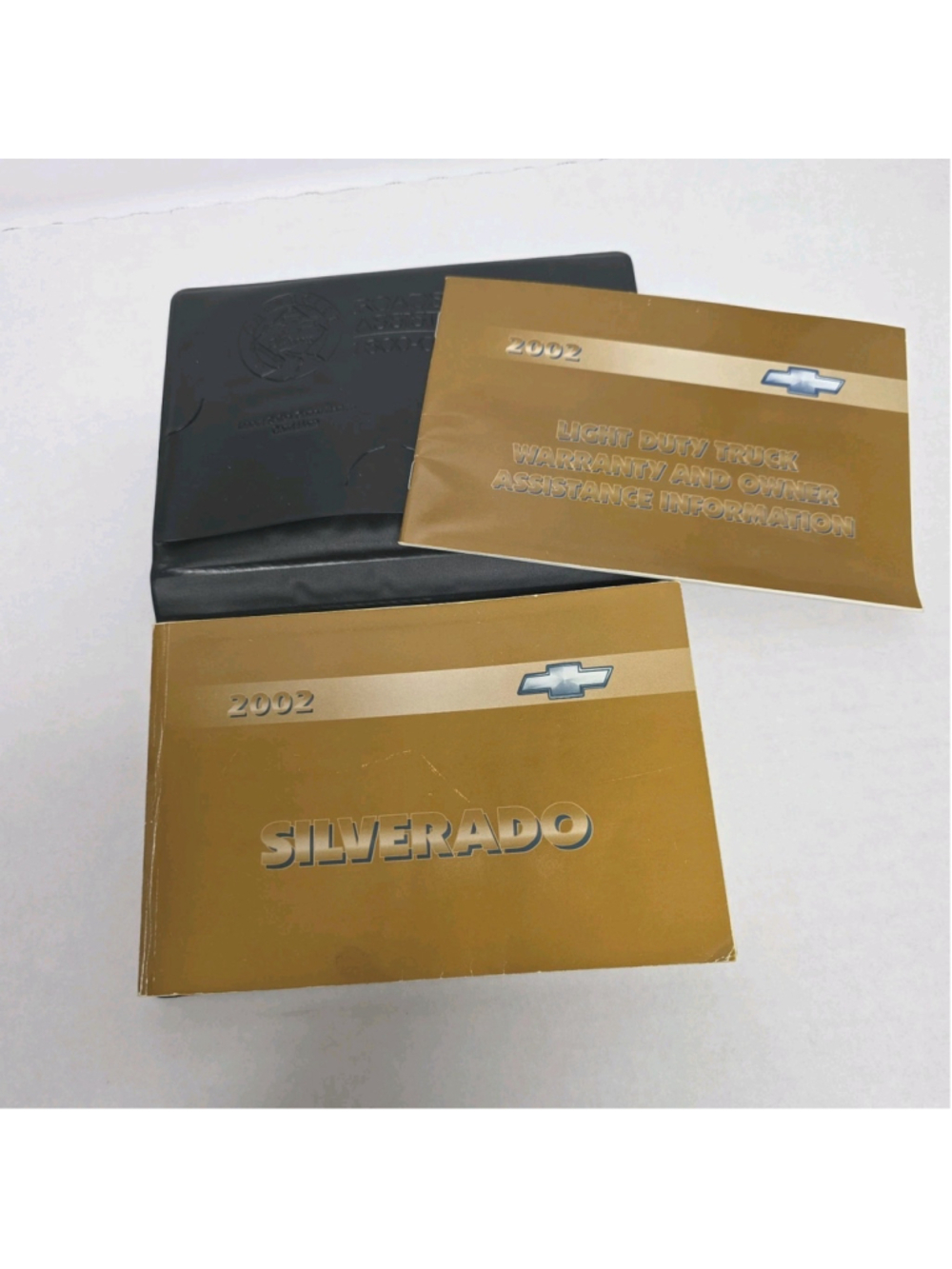 2002 Chevy Silverado Owners Manual Guide Set With Case OEM